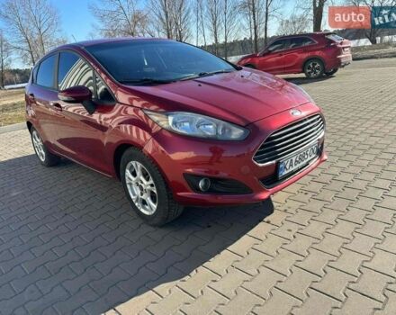 Красный Форд Фиеста, объемом двигателя 1.6 л и пробегом 41 тыс. км за 7600 $, фото 1 на Automoto.ua