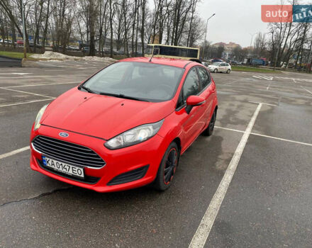 Красный Форд Фиеста, объемом двигателя 1 л и пробегом 137 тыс. км за 7700 $, фото 1 на Automoto.ua