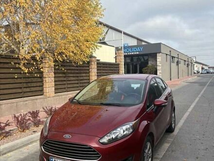 Красный Форд Фиеста, объемом двигателя 1.6 л и пробегом 220 тыс. км за 7200 $, фото 1 на Automoto.ua
