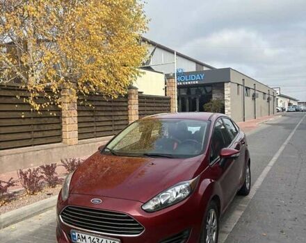 Красный Форд Фиеста, объемом двигателя 1.6 л и пробегом 220 тыс. км за 7200 $, фото 1 на Automoto.ua