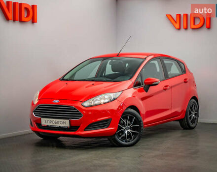 Красный Форд Фиеста, объемом двигателя 1 л и пробегом 100 тыс. км за 6995 $, фото 1 на Automoto.ua