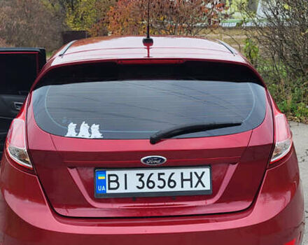 Красный Форд Фиеста, объемом двигателя 1.6 л и пробегом 108 тыс. км за 7500 $, фото 1 на Automoto.ua