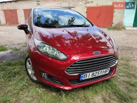Форд Фієста 2014 у Лохвице на Automoto.ua Червоний Форд Фієста, об'ємом двигуна 1.6 л та пробігом 233 тис. км за 6900 $, фото 1 на Automoto.ua