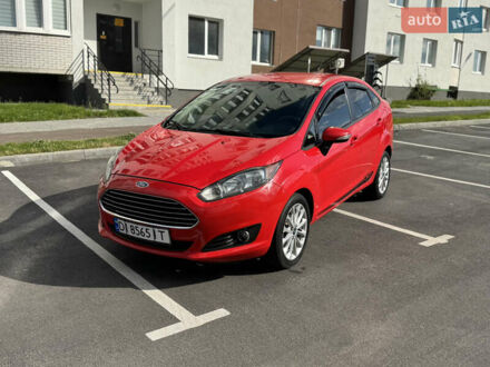 Форд Фиеста 2014 в Виннице на Automoto.ua Красный Форд Фиеста, объемом двигателя 1.6 л и пробегом 227 тыс. км за 7000 $, фото 1 на Automoto.ua