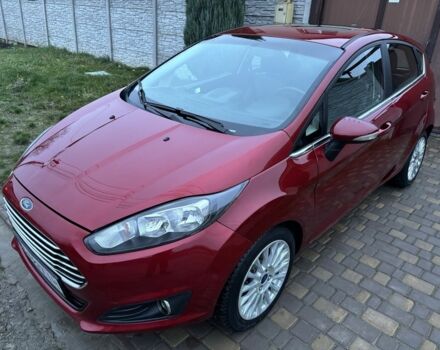 Червоний Форд Фієста, об'ємом двигуна 1.6 л та пробігом 104 тис. км за 7500 $, фото 1 на Automoto.ua