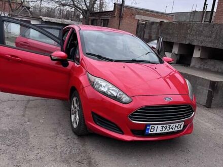 Форд Фиеста 2015 в Полтаве на Automoto.ua Красный Форд Фиеста, объемом двигателя 1.6 л и пробегом 134 тыс. км за 7500 $, фото 1 на Automoto.ua