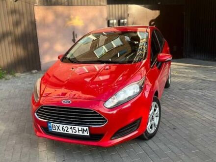 Форд Фиеста 2015 в Хмельницком на Automoto.ua Красный Форд Фиеста, объемом двигателя 1.6 л и пробегом 157 тыс. км за 7000 $, фото 1 на Automoto.ua