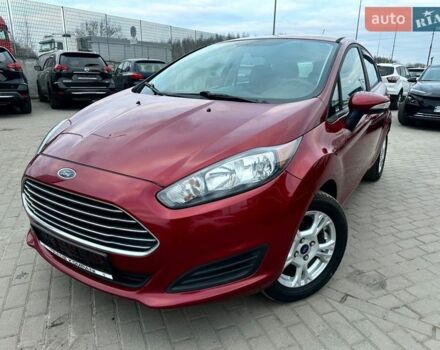 Красный Форд Фиеста, объемом двигателя 1.6 л и пробегом 192 тыс. км за 6999 $, фото 1 на Automoto.ua
