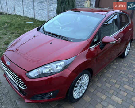 Червоний Форд Фієста, об'ємом двигуна 1.6 л та пробігом 104 тис. км за 7500 $, фото 1 на Automoto.ua