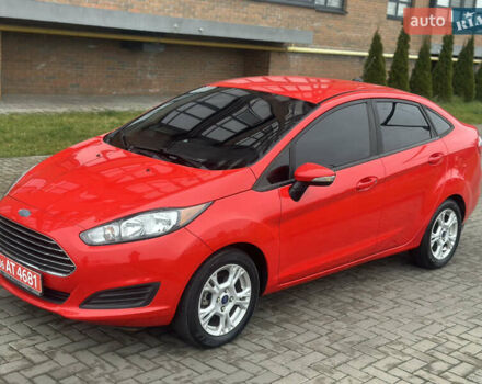 Красный Форд Фиеста, объемом двигателя 1.6 л и пробегом 174 тыс. км за 7499 $, фото 1 на Automoto.ua