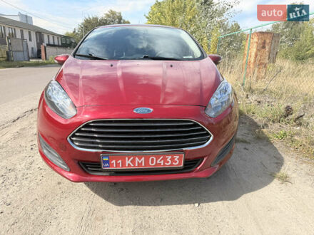 Червоний Форд Фієста, об'ємом двигуна 1.6 л та пробігом 272 тис. км за 6800 $, фото 1 на Automoto.ua