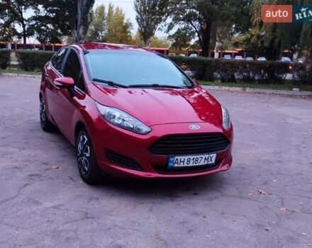 Червоний Форд Фієста, об'ємом двигуна 1.6 л та пробігом 123 тис. км за 7200 $, фото 1 на Automoto.ua
