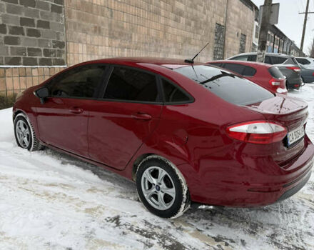 Красный Форд Фиеста, объемом двигателя 1.6 л и пробегом 155 тыс. км за 7500 $, фото 1 на Automoto.ua