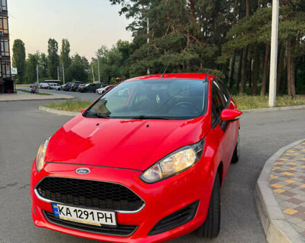 Красный Форд Фиеста, объемом двигателя 1 л и пробегом 67 тыс. км за 8550 $, фото 1 на Automoto.ua