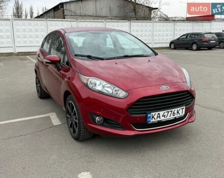 Красный Форд Фиеста, объемом двигателя 1.6 л и пробегом 131 тыс. км за 8300 $, фото 1 на Automoto.ua