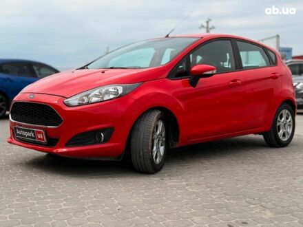 Форд Фиеста 2016 в Львове на Automoto.ua Красный Форд Фиеста, объемом двигателя 1 л и пробегом 53 тыс. км за 9890 $, фото 1 на Automoto.ua