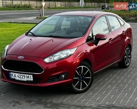 Красный Форд Фиеста, объемом двигателя 1.6 л и пробегом 127 тыс. км за 7200 $, фото 1 на Automoto.ua