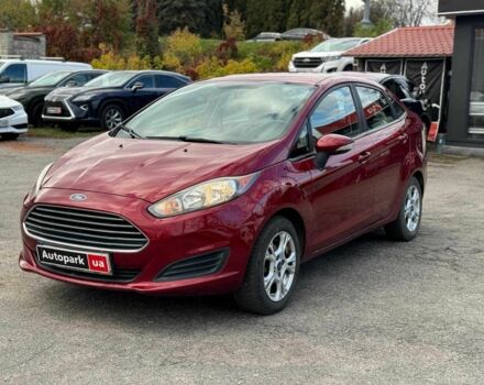 Красный Форд Фиеста, объемом двигателя 1.6 л и пробегом 136 тыс. км за 6800 $, фото 1 на Automoto.ua