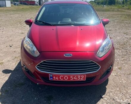 Красный Форд Фиеста, объемом двигателя 1.6 л и пробегом 112 тыс. км за 8650 $, фото 1 на Automoto.ua