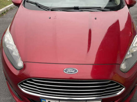 Красный Форд Фиеста, объемом двигателя 1.6 л и пробегом 122 тыс. км за 8400 $, фото 1 на Automoto.ua