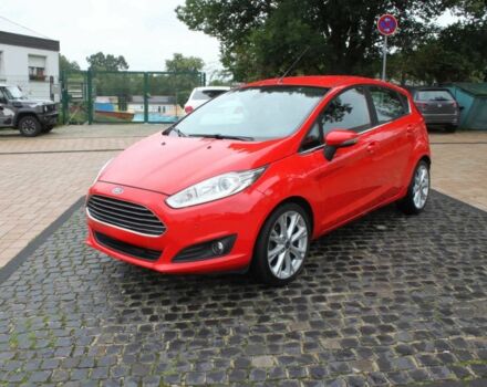 Красный Форд Фиеста, объемом двигателя 1 л и пробегом 60 тыс. км за 3500 $, фото 1 на Automoto.ua