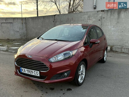 Форд Фієста 2017 у Києві на Automoto.ua Червоний Форд Фієста, об'ємом двигуна 1.6 л та пробігом 180 тис. км за 6800 $, фото 1 на Automoto.ua