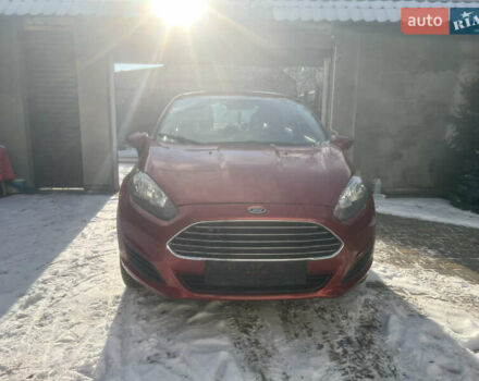 Красный Форд Фиеста, объемом двигателя 1.6 л и пробегом 138 тыс. км за 5999 $, фото 1 на Automoto.ua