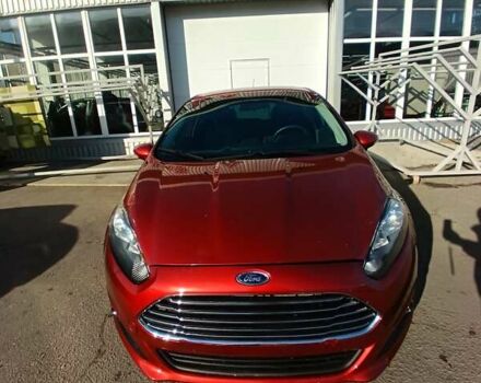Красный Форд Фиеста, объемом двигателя 1.6 л и пробегом 161 тыс. км за 8800 $, фото 1 на Automoto.ua
