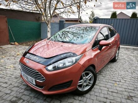 Красный Форд Фиеста, объемом двигателя 1.6 л и пробегом 113 тыс. км за 6900 $, фото 1 на Automoto.ua
