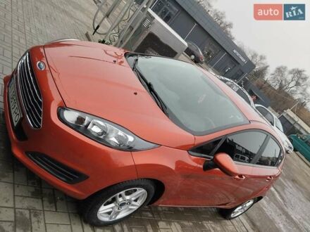 Красный Форд Фиеста, объемом двигателя 1.6 л и пробегом 92 тыс. км за 9100 $, фото 1 на Automoto.ua