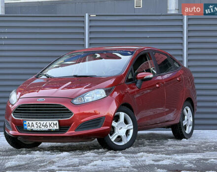 Красный Форд Фиеста, объемом двигателя 1.6 л и пробегом 87 тыс. км за 5900 $, фото 1 на Automoto.ua