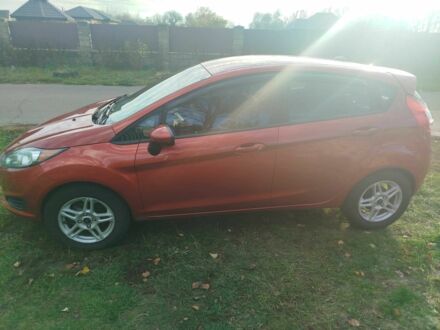 Красный Форд Фиеста, объемом двигателя 1.6 л и пробегом 84 тыс. км за 8000 $, фото 1 на Automoto.ua