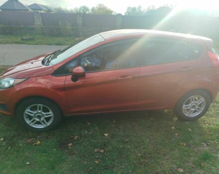 Красный Форд Фиеста, объемом двигателя 1.6 л и пробегом 84 тыс. км за 8000 $, фото 1 на Automoto.ua