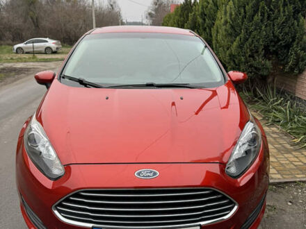 Червоний Форд Фієста, об'ємом двигуна 1.6 л та пробігом 123 тис. км за 9300 $, фото 1 на Automoto.ua