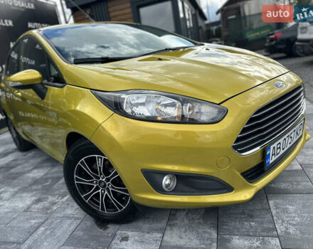 Желтый Форд Фиеста, объемом двигателя 1 л и пробегом 87 тыс. км за 9200 $, фото 1 на Automoto.ua