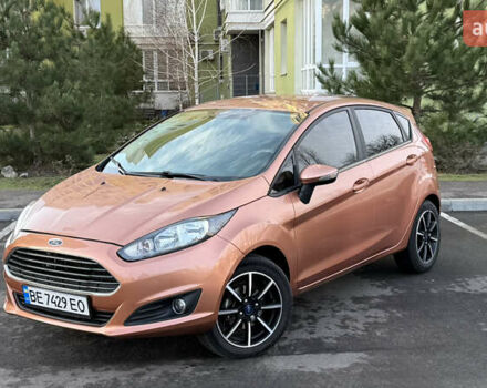 Желтый Форд Фиеста, объемом двигателя 1.6 л и пробегом 142 тыс. км за 7999 $, фото 1 на Automoto.ua