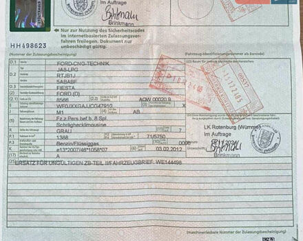 Серый Форд Фиеста, объемом двигателя 1.4 л и пробегом 200 тыс. км за 6300 $, фото 1 на Automoto.ua