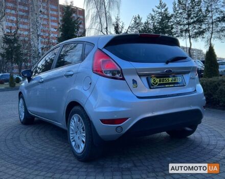 Серый Форд Фиеста, объемом двигателя 1.6 л и пробегом 77 тыс. км за 8500 $, фото 4 на Automoto.ua