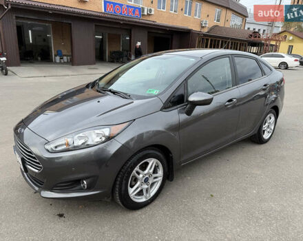 Серый Форд Фиеста, объемом двигателя 1.6 л и пробегом 57 тыс. км за 10800 $, фото 6 на Automoto.ua