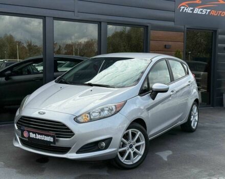 Серый Форд Фиеста, объемом двигателя 1.6 л и пробегом 160 тыс. км за 9300 $, фото 1 на Automoto.ua