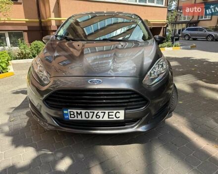 Серый Форд Фиеста, объемом двигателя 1.6 л и пробегом 224 тыс. км за 6800 $, фото 6 на Automoto.ua