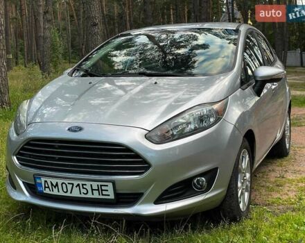 Серый Форд Фиеста, объемом двигателя 1.6 л и пробегом 75 тыс. км за 8500 $, фото 2 на Automoto.ua