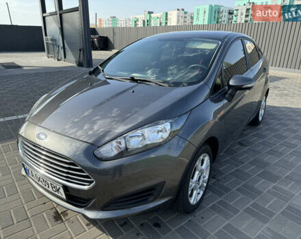 Серый Форд Фиеста, объемом двигателя 1.6 л и пробегом 145 тыс. км за 7400 $, фото 11 на Automoto.ua