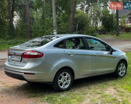 Серый Форд Фиеста, объемом двигателя 1.6 л и пробегом 75 тыс. км за 8500 $, фото 7 на Automoto.ua