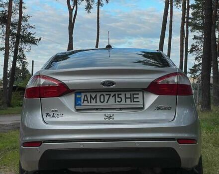 Серый Форд Фиеста, объемом двигателя 1.6 л и пробегом 75 тыс. км за 8500 $, фото 8 на Automoto.ua