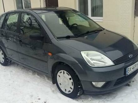 Серый Форд Фиеста, объемом двигателя 1.4 л и пробегом 159 тыс. км за 3500 $, фото 1 на Automoto.ua