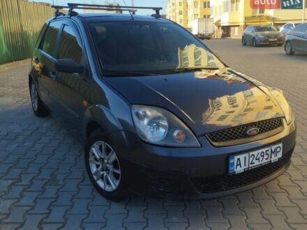 Серый Форд Фиеста, объемом двигателя 1.24 л и пробегом 205 тыс. км за 3700 $, фото 1 на Automoto.ua