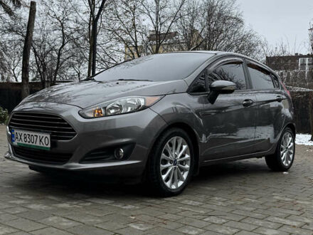 Серый Форд Фиеста, объемом двигателя 1.6 л и пробегом 91 тыс. км за 8300 $, фото 1 на Automoto.ua