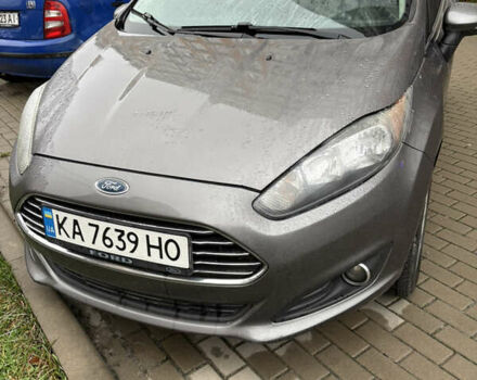 Серый Форд Фиеста, объемом двигателя 1.6 л и пробегом 160 тыс. км за 7100 $, фото 1 на Automoto.ua