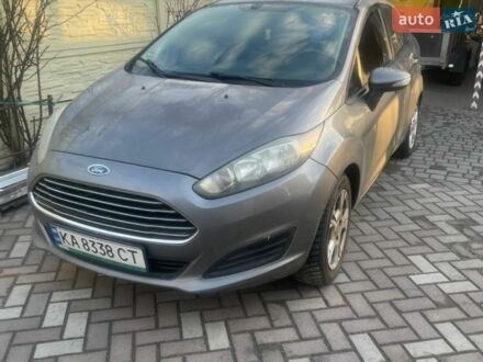 Серый Форд Фиеста, объемом двигателя 1.6 л и пробегом 218 тыс. км за 6000 $, фото 1 на Automoto.ua